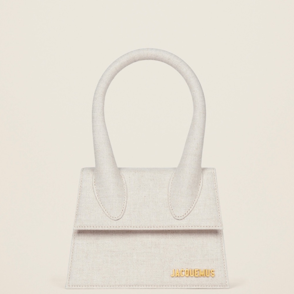 JACQUEMUS - Le Chiquito Moyen. Light Greige